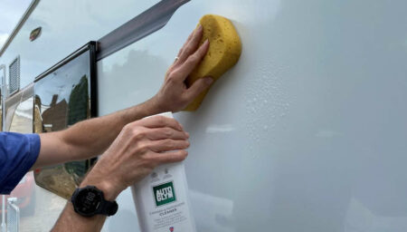 Top tips for cleaning the exterior of your caravan or motorhome