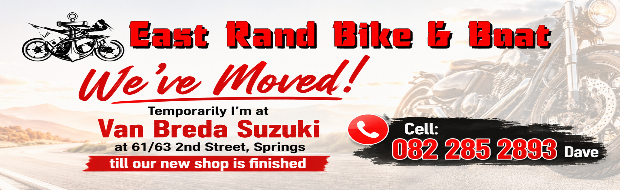 Pre-Owned Bikes from East Rand Caravans